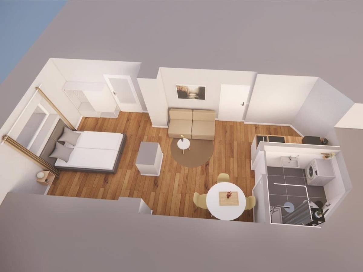 Studio For 4 Guests In Hamburg Rotherbaum Exterior photo